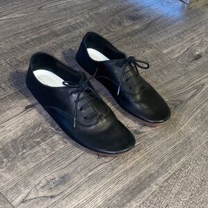 Lucie II Smooth Black -Leather Women’s Shoes